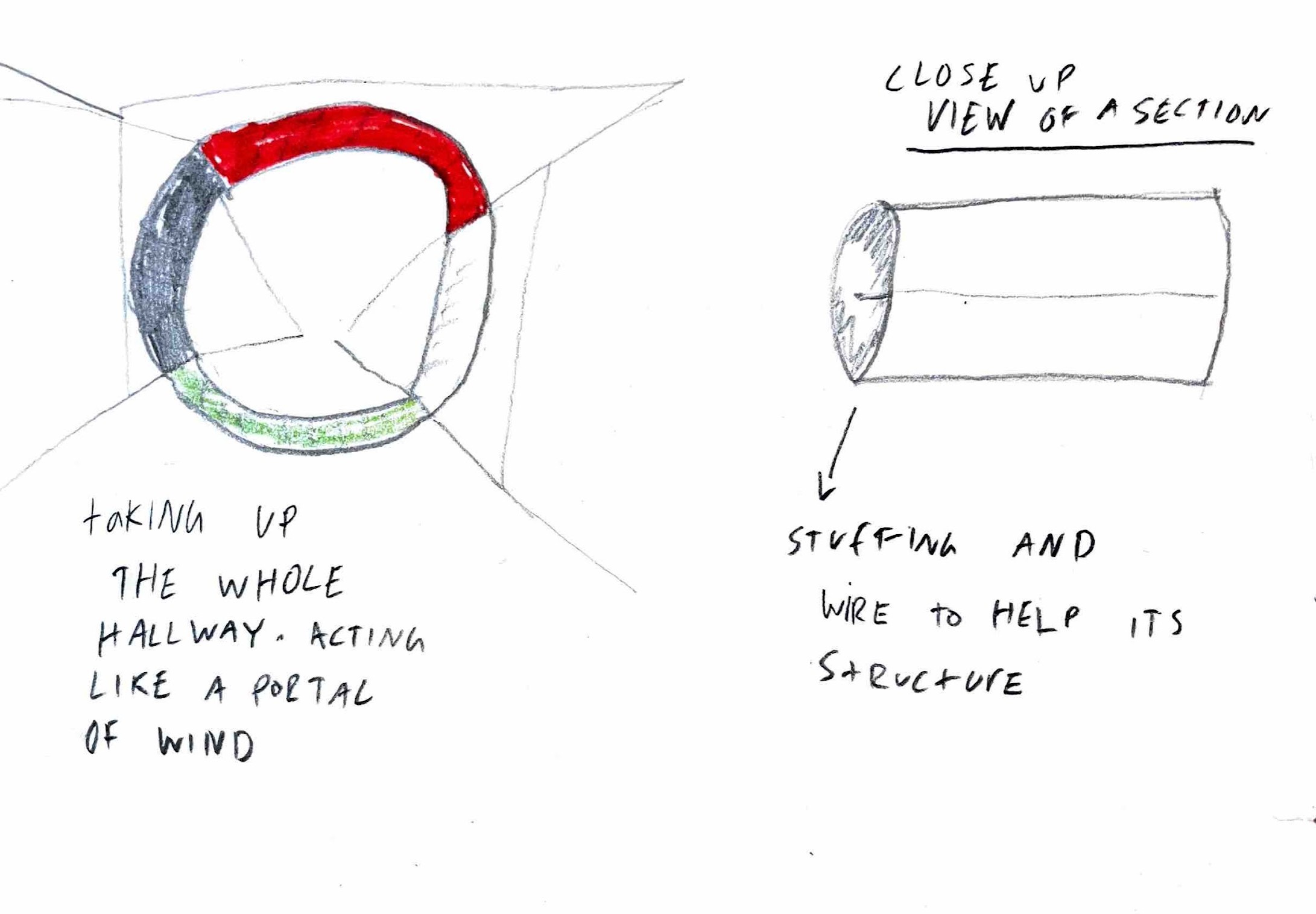 Wind Sock Sketch